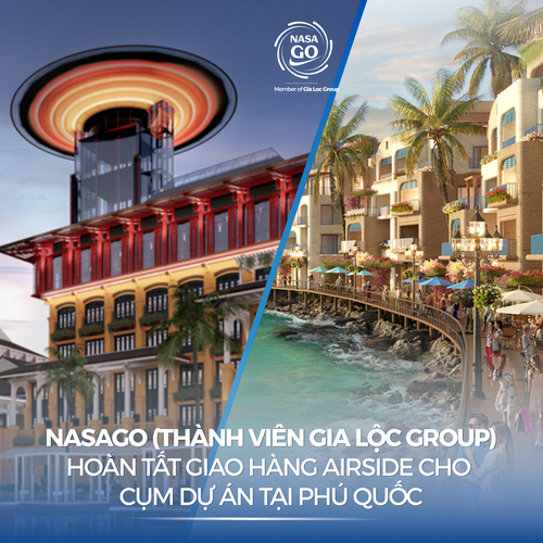 Nasago hoàn tất giao hàng Airside cho cụm dự án Nam Phương Palace và Mini Hotel Hòn Thơm tại Phú Quốc